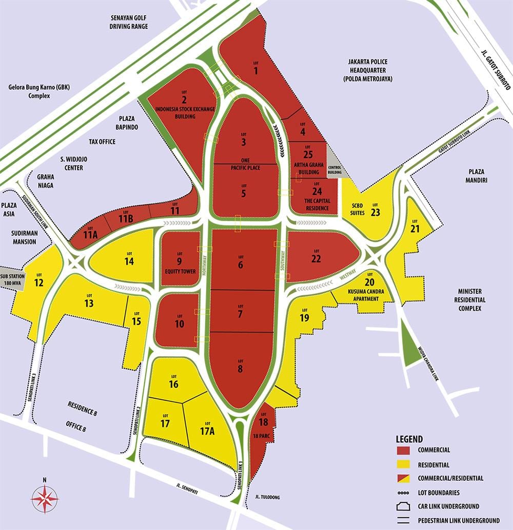 карта скбр Джакарта