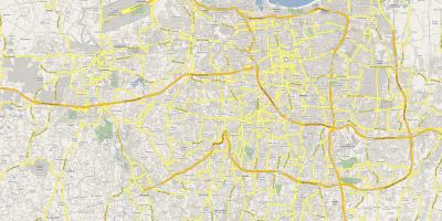 Карта Джакарта дороге